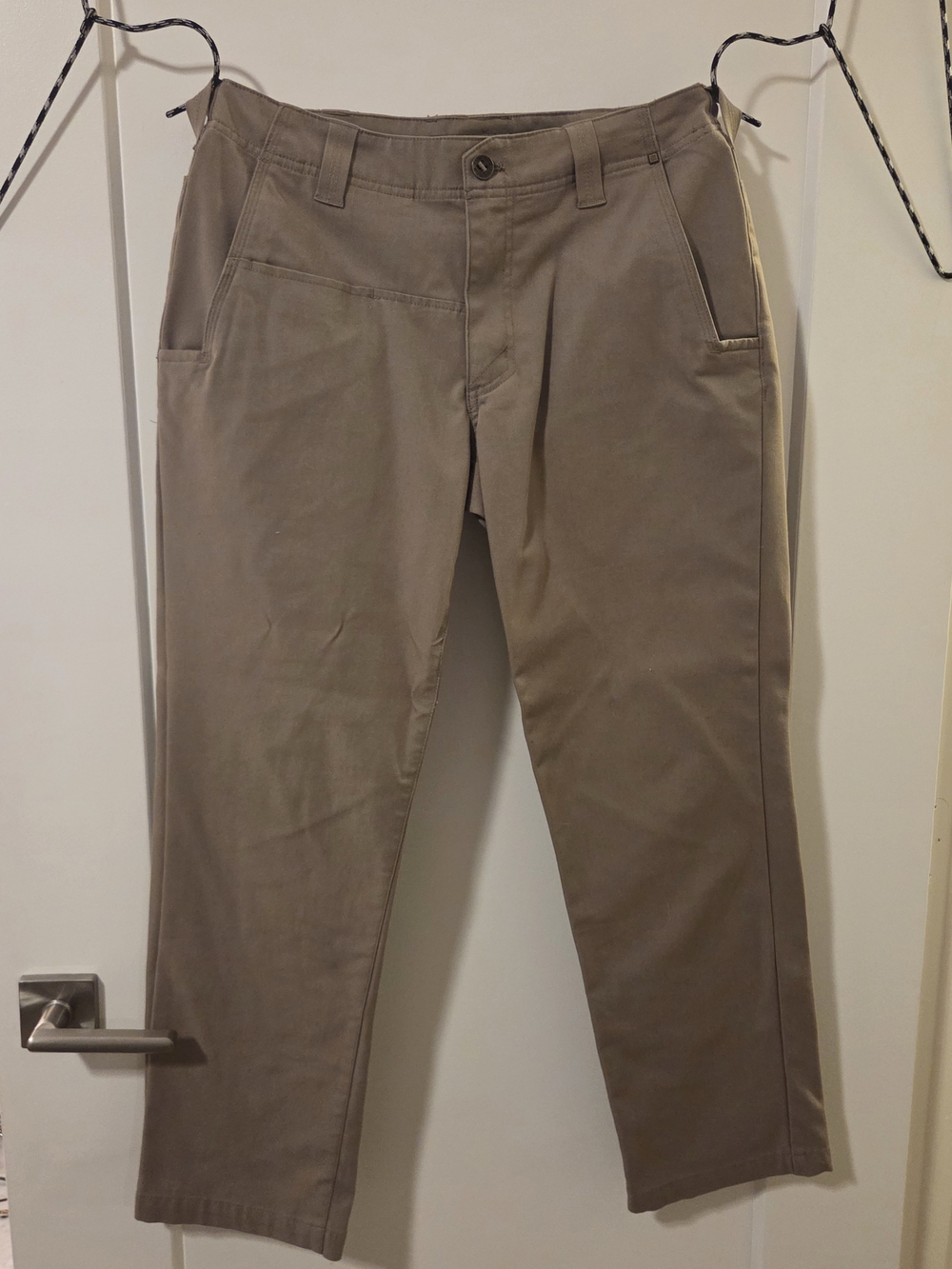 5.11 Tactical Men's Edge Chinos Khaki Straight Skim-Leg Chinos